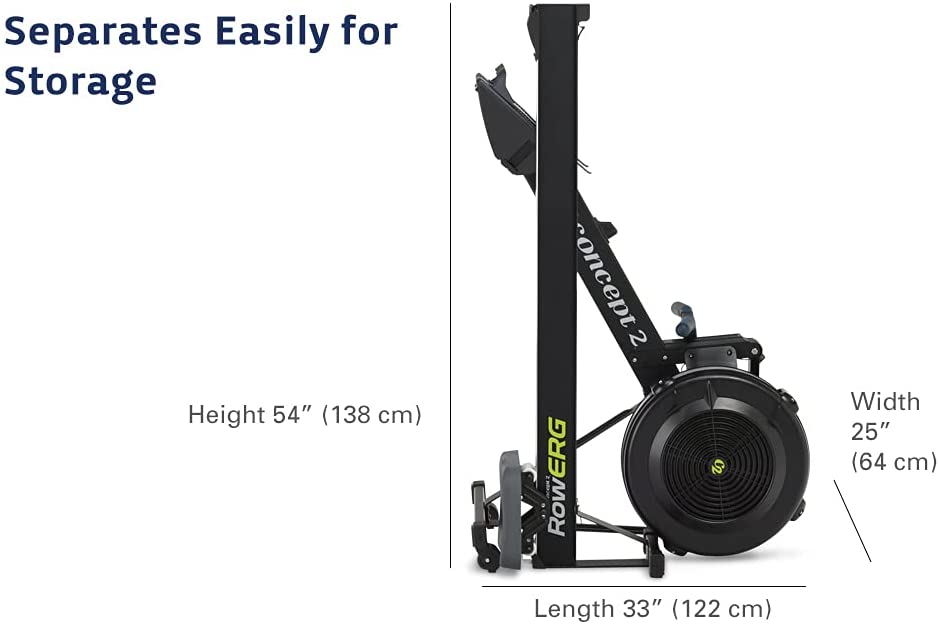 Concept 2 rowing machine